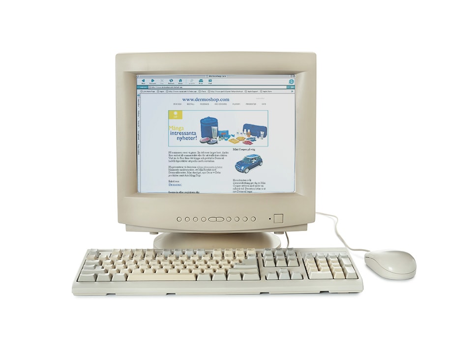 1996 – Yksi ensimmäisistä verkkokaupoista