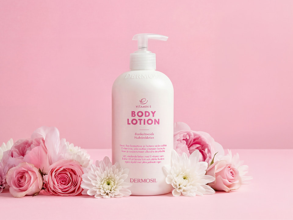 Kevyt ja kosteuttava vartalovoide