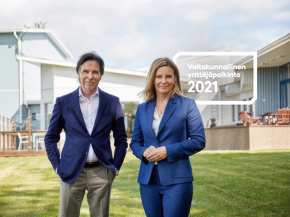 2021 – Valtakunnallinen yrittäjäpalkinto